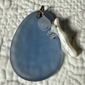 sea glass pendant